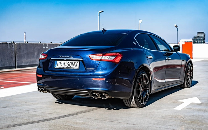 Maserati Ghibli cena 84900 przebieg: 270000, rok produkcji 2015 z Bydgoszcz małe 301